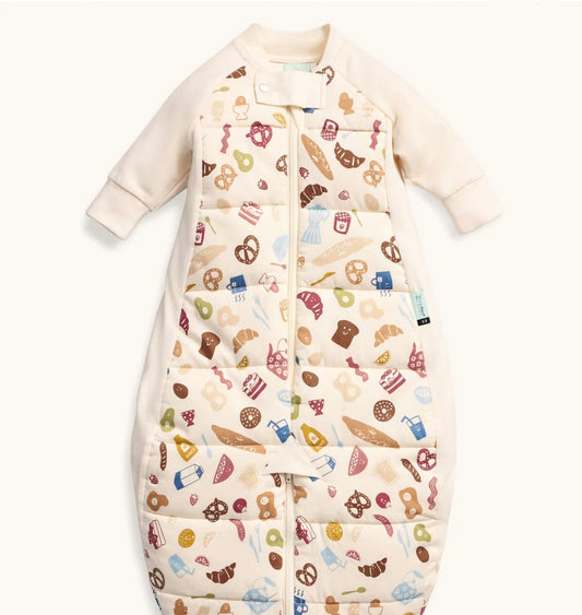 ErgoPouch - Sleep Suit Bag Long Sleeve - 2.5Tog - Bon Appetite