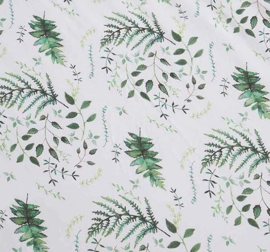 Fitted Jersey Cot Sheet- Enchanted