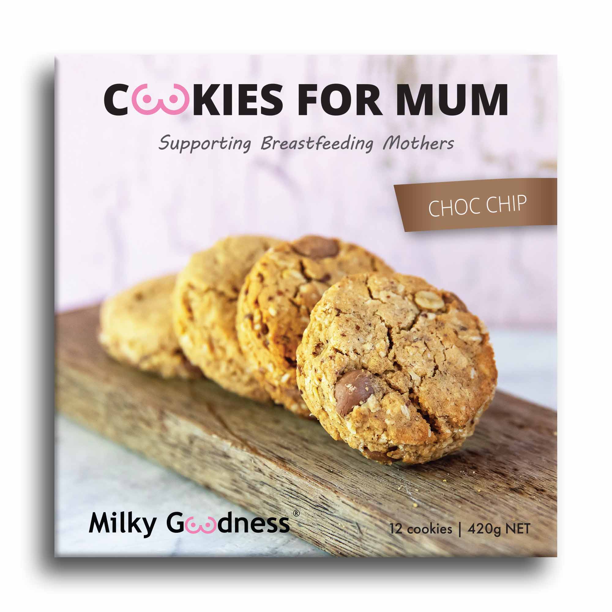 Milky Goodness - Lactation cookies - chocolate Chip