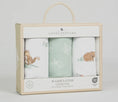 Load image into Gallery viewer, Living Textiles - 3pk Washcloths - Australiana
