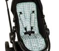 Load image into Gallery viewer, All4Ella - Reversible Pram Liner - Gingham Sage

