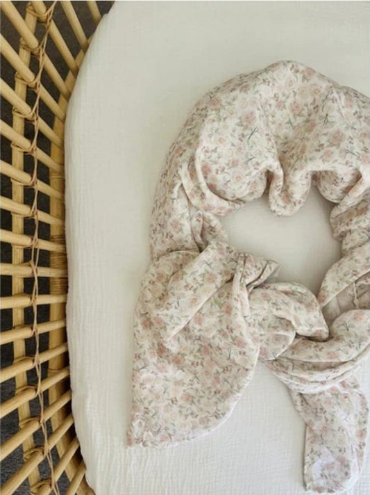 Mini & Me - Bamboo Muslin Wrap - Lola