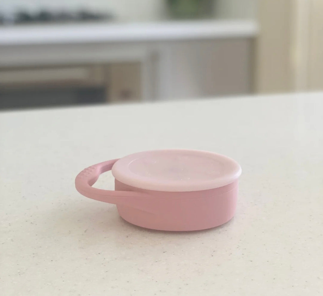 Mini & Me - Snack Cup Collapsible with Lid - Guava