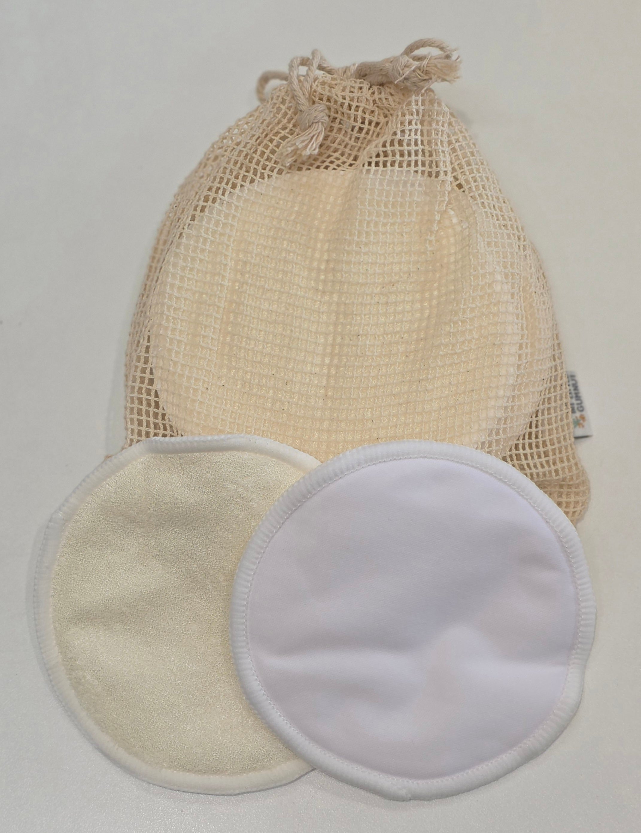 My Little Gum Nut - Reusable Breast Pads Nighttime with Wash Bag - 3 Pairs - Classic