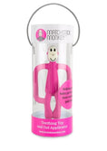 Load image into Gallery viewer, Matchstick Monkey Teething Toy and Gel Applicator - Pink
