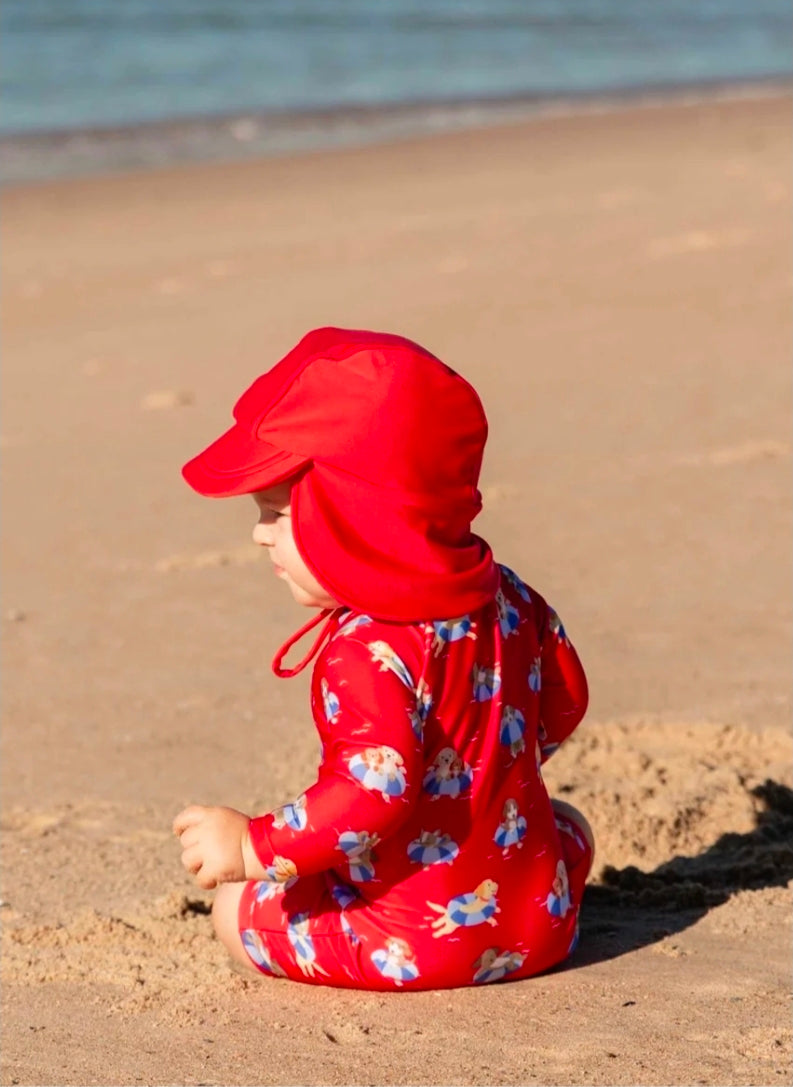 Purebaby - Legionaires Swim Hat - Sunset