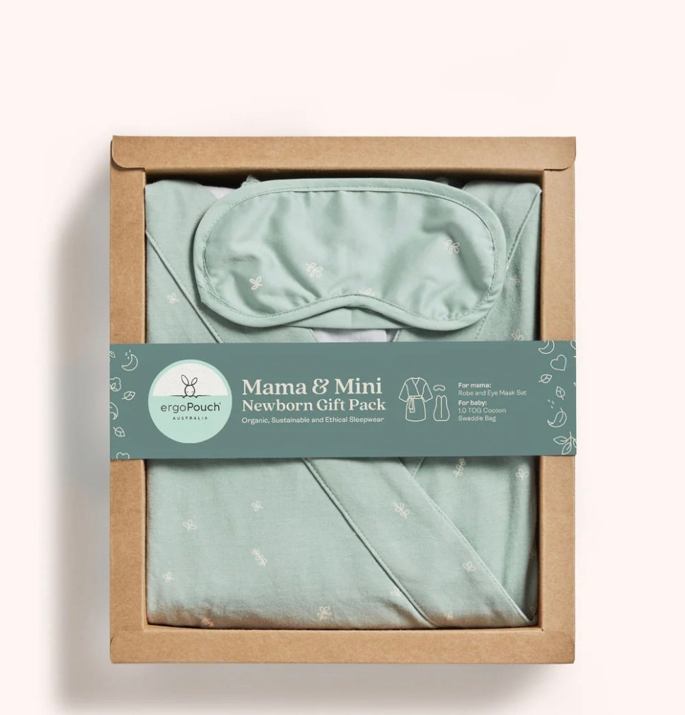ErgoPouch - Mama & Mini Gift Pack - Sage