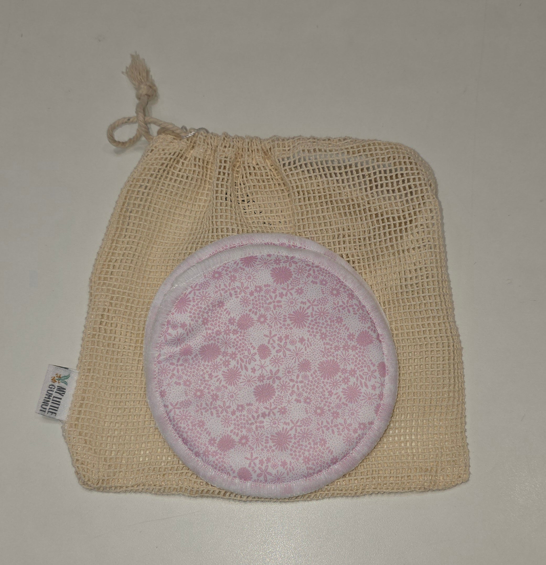 My Little Gum Nut - Reusable Breast Pads with Wash Bag - 1 Pair - Assorted