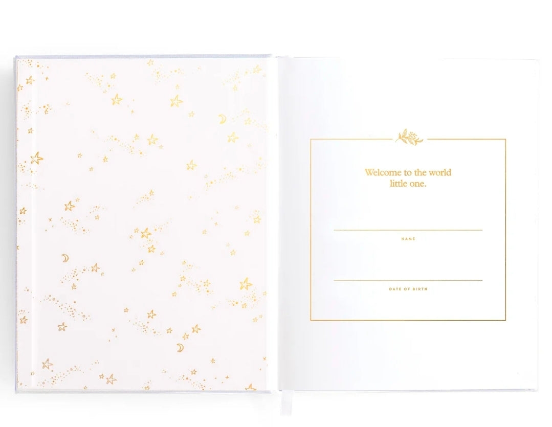 Baby Book Powder Blue Years 0-6