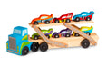 Load image into Gallery viewer, Melissa & Doug - Mega Race Car Carrier
