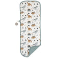 Load image into Gallery viewer, All4Ella - Reversible Pram Liner - Beige Dinosaurs
