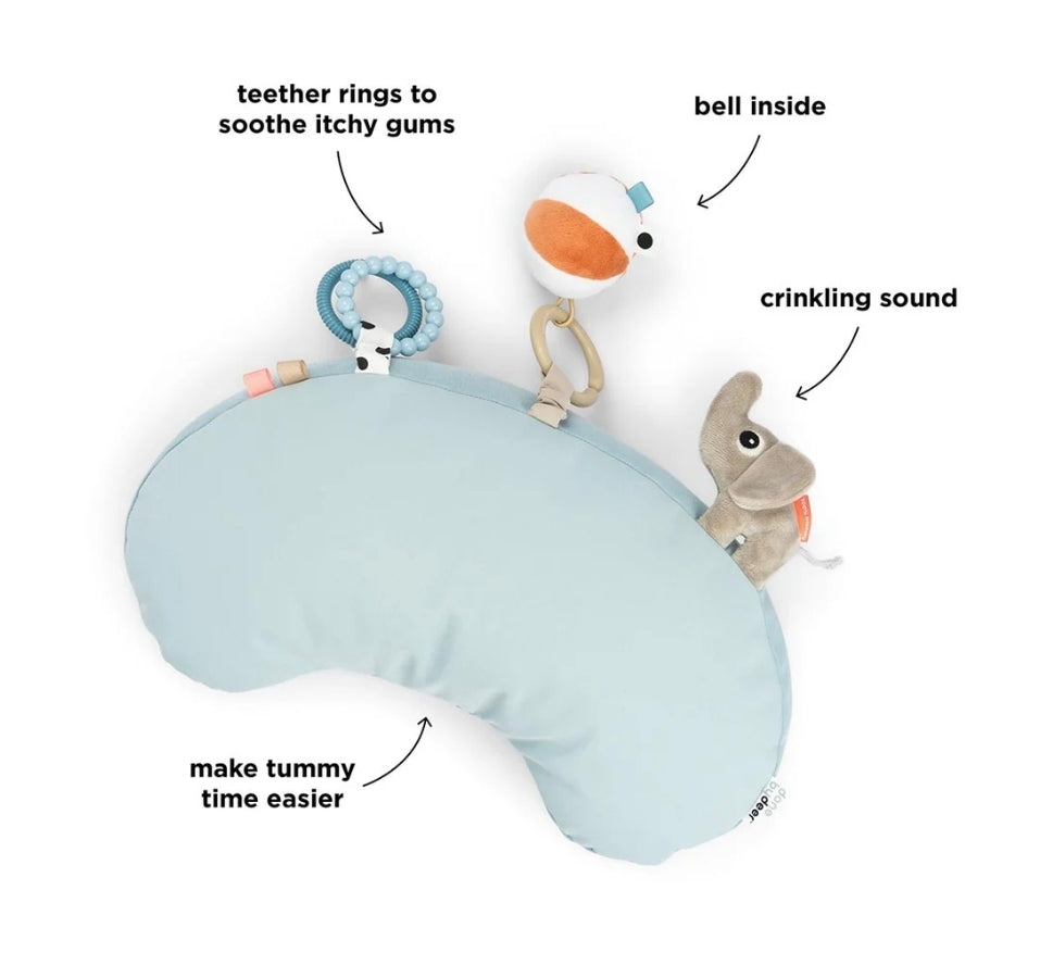 Done By Deer - Tummy Time Activity Pillow - Playground