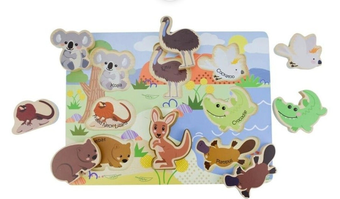 Chunky Puzzle - Australian Animals