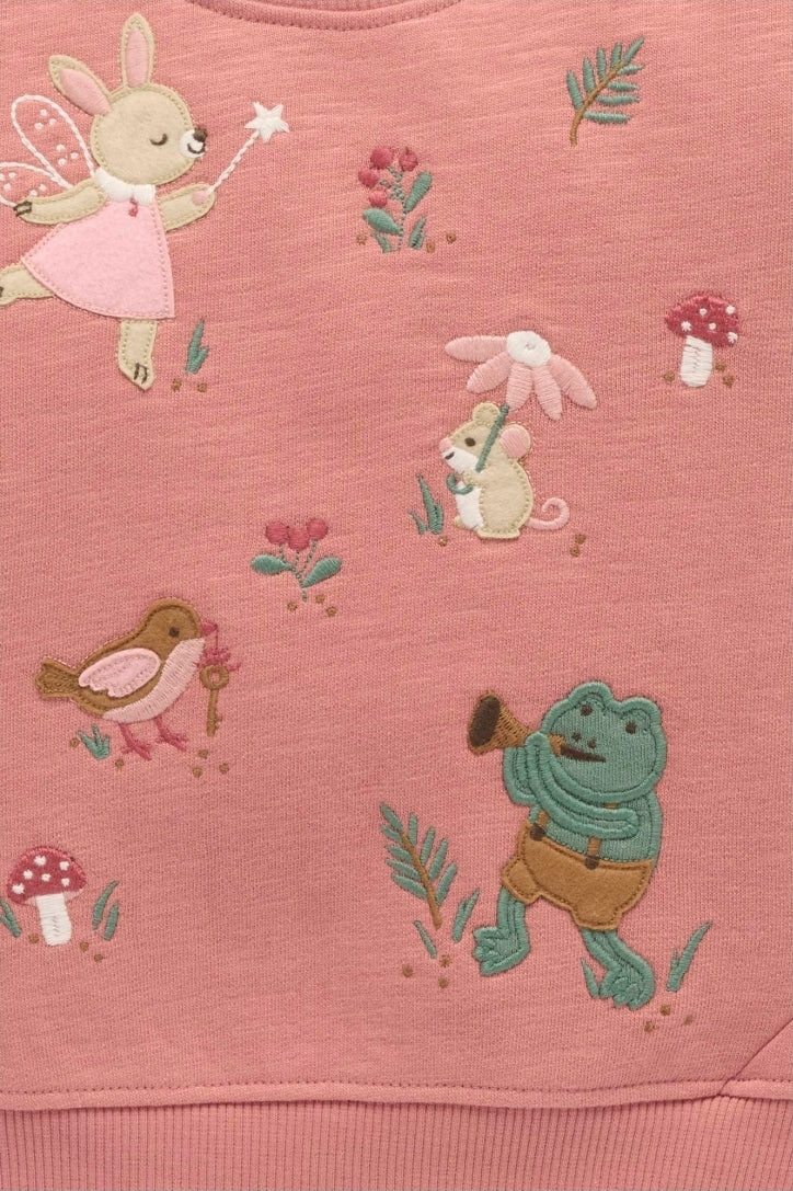 Purebaby - Embroidered Windcheater - Lilly Pilly