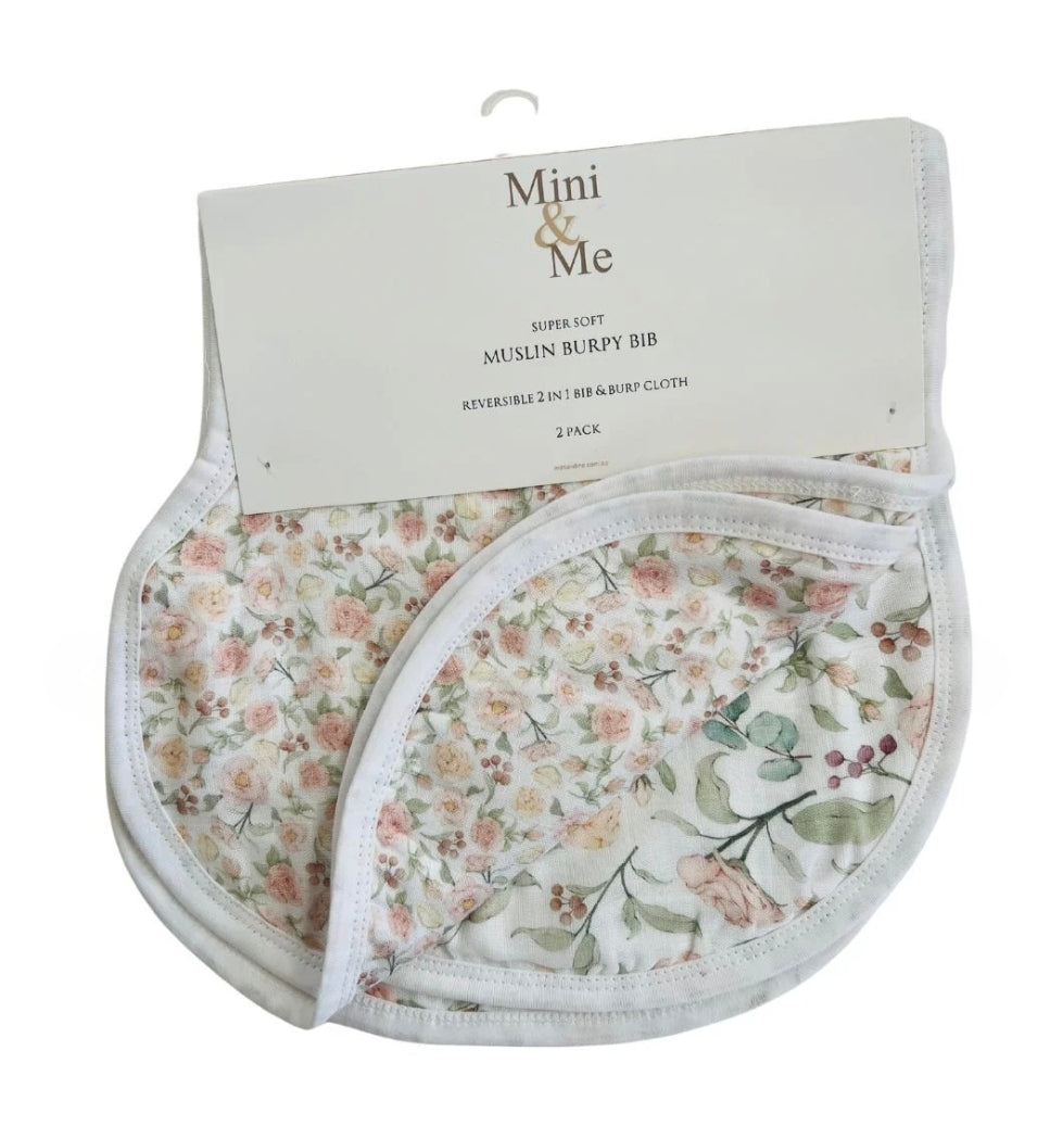 Mini & Me - Burp Bib - Lola/Amelia