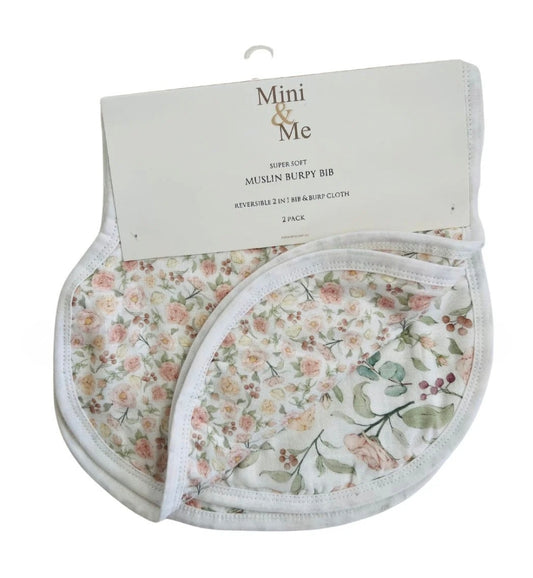 Mini & Me - Burp Bib - Lola/Amelia