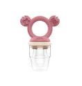 Load image into Gallery viewer, Cherub Baby - Silicone Baby Food Feeder & Teether - Dusty Rose & Sand
