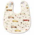 Load image into Gallery viewer, Snuggle Hunny Bib - Vintage Cars
