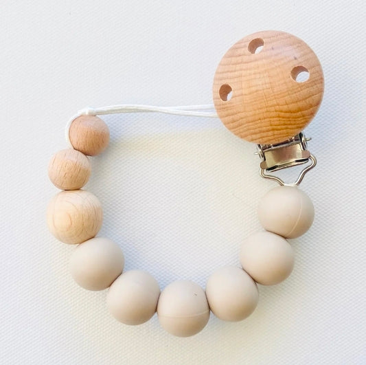 Cuddle Bug & Co - Dummy Chain - Luxe - Almond