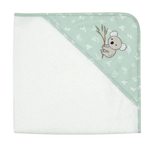 Living Textiles - Baby Hooded Towel - Australiana