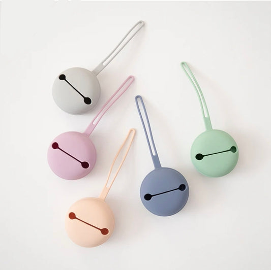 Silicone Pacifier Case - Baby Pink