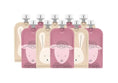 Load image into Gallery viewer, Cherub Baby - Re-usable Food Pouch 150ml/5oz 10pk Dusty Rose & Sand
