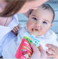 Load image into Gallery viewer, Cherub Baby - Universal Food Pouch Spoons 2pk - Dusty Rose & Sand
