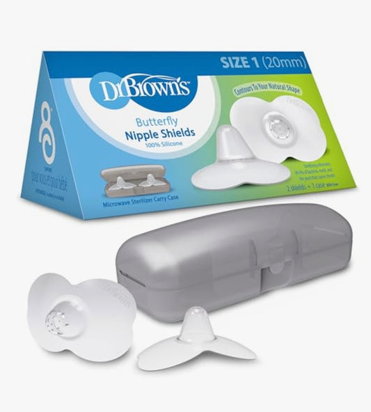 Dr Browns Butterfly Nipple Shields - Size 1