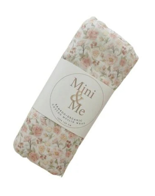 Mini & Me - Bamboo Muslin Wrap - Lola