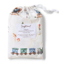 Load image into Gallery viewer, Snuggle Hunny - Bassinet Sheet/Change Table - Train
