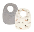Load image into Gallery viewer, All4Ella - Roll Neck Bib 2pk - Dogs
