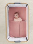 Load image into Gallery viewer, Ergopouch - Baby Tuck Sheet Bedside Sleeper - 0.2Tog - 1.0 Tog - Rose
