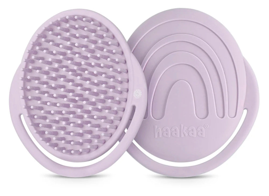 Haakaa - Rainbow Silicone Shampoo Brush - Lavender