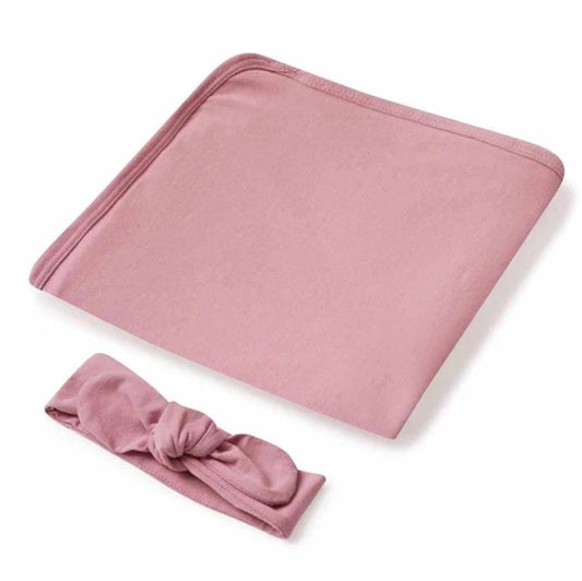 Snuggle Hunny Wrap Set - Jewel Pink
