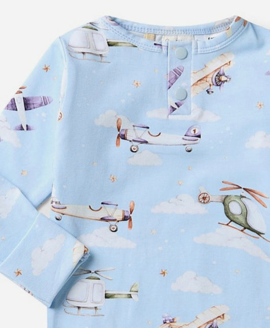 Snuggle Hunny - Convertible Romper - Taking Flight