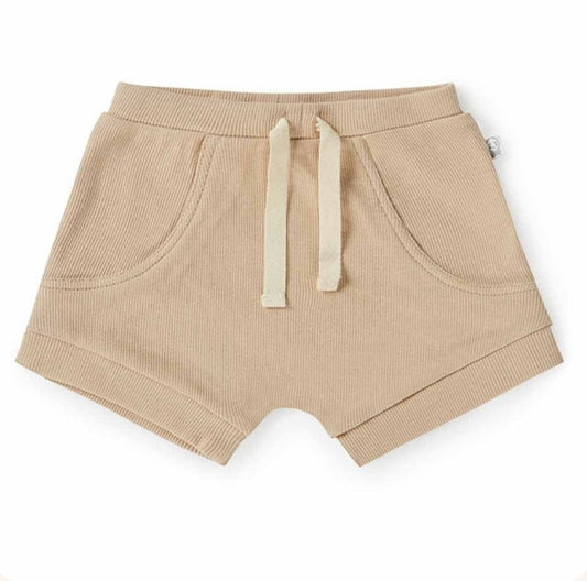 Snuggle Hunny - Pebble shorts