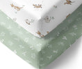 Load image into Gallery viewer, Living Textiles - 2pk Bedside Sleeper Fitted Sheets - Australiana
