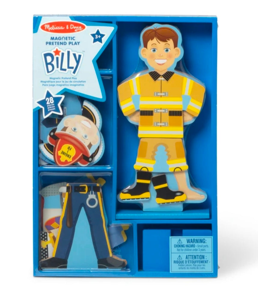 Melissa & Doug - Billy Magnetic Dress-Up