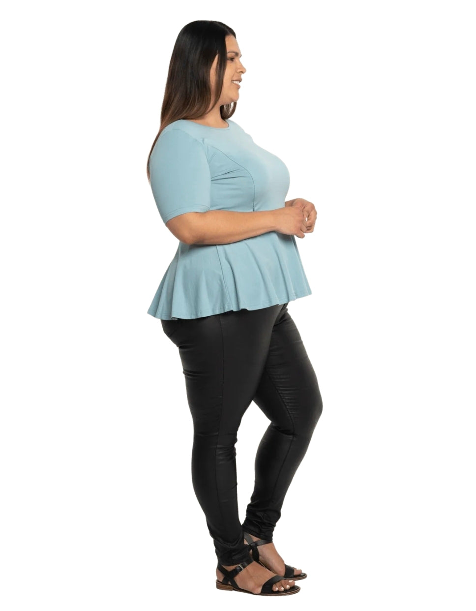 Mama Clothing - Isla Breastfeeding Top - Blue