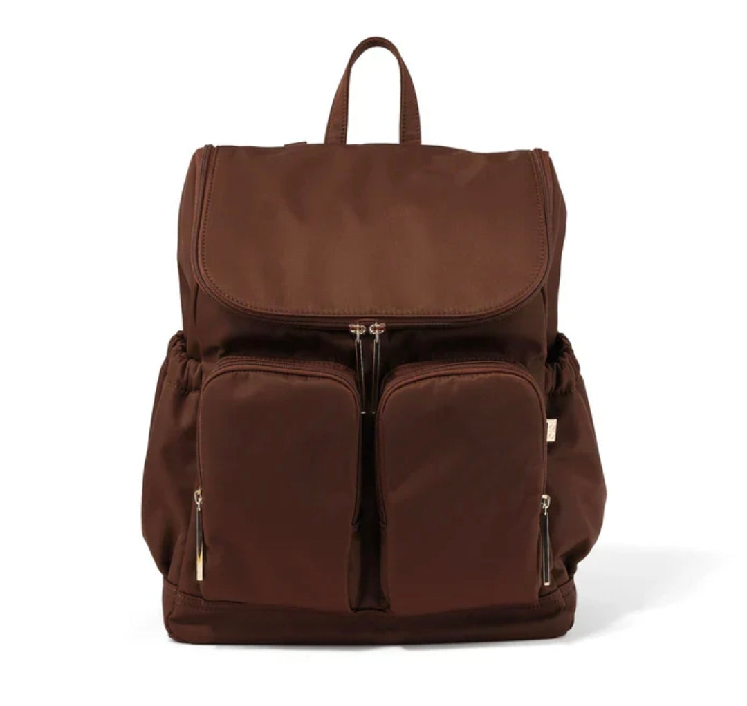 OiOi - Signature Backpack - Chocolate Nylon