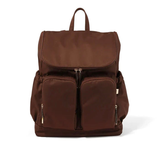 OiOi - Signature Backpack - Chocolate Nylon