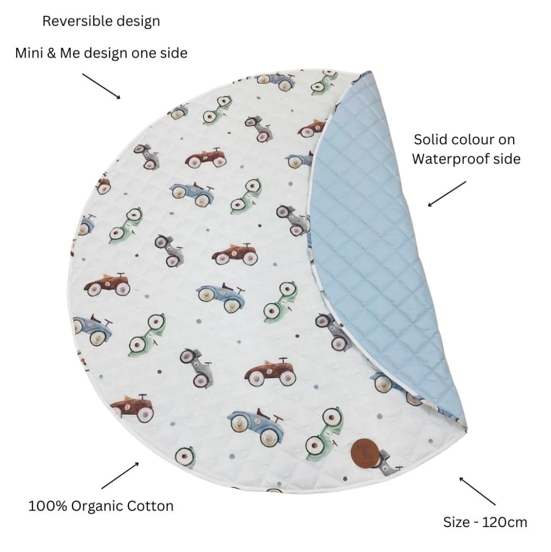 Cuddle Bug & Co - Padded Waterproof Playmat - Cars