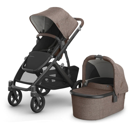Uppababy - Vista V3 With Bassinet - Mocha Melange (Owen)