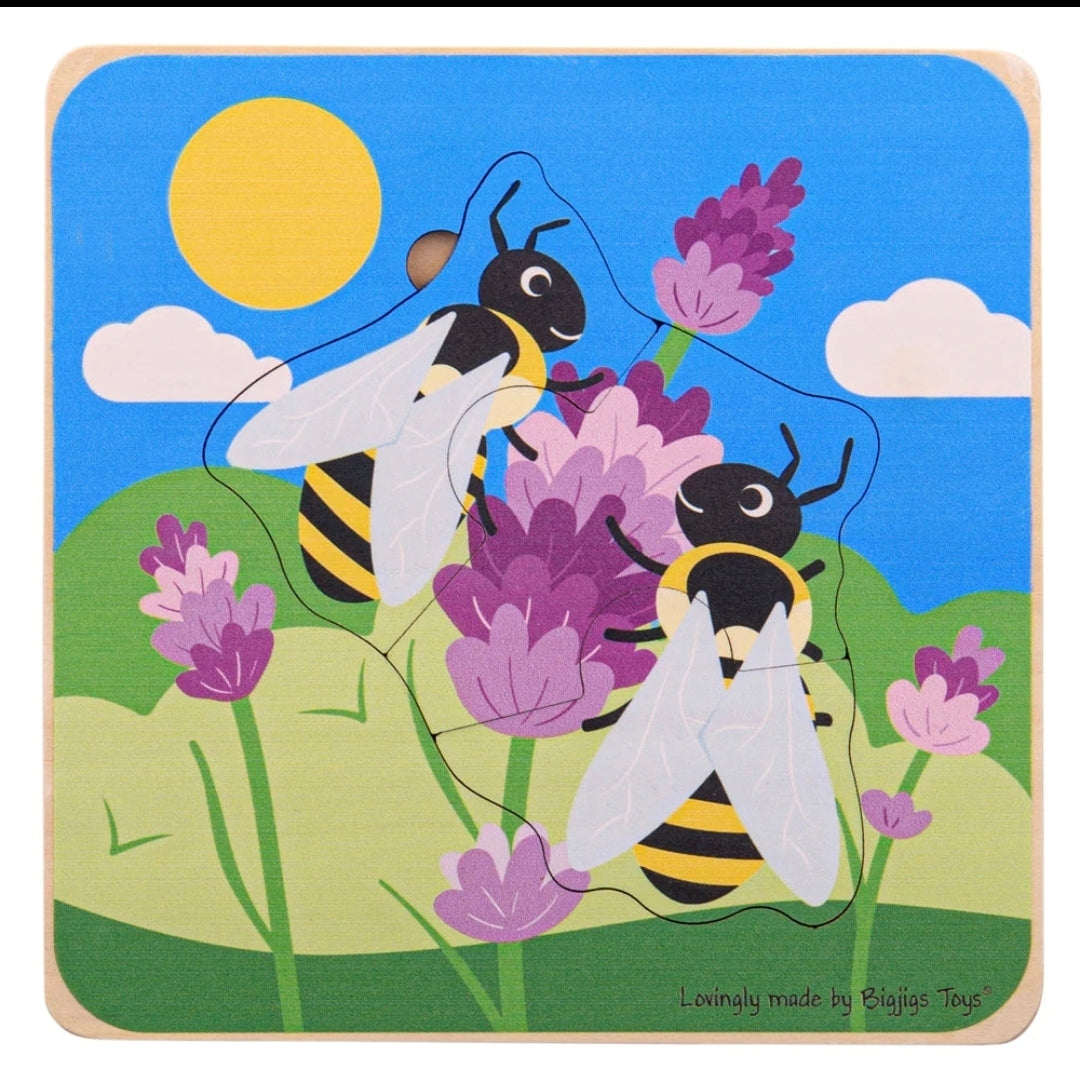 BigJigs - Lifecycle Puzzle - Honeybee