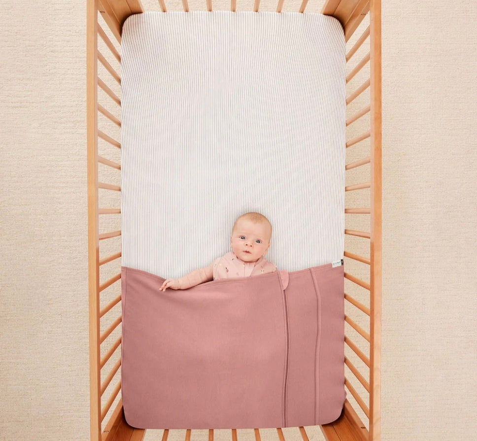 ErgoPouch - Baby Tuck Sheet Cot - 0.2 - 1.0Tog - Rose