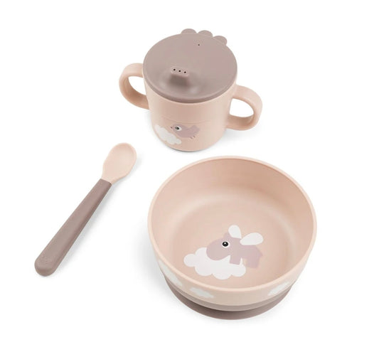 Done By Deer - Foodie First Meal Set - Powder