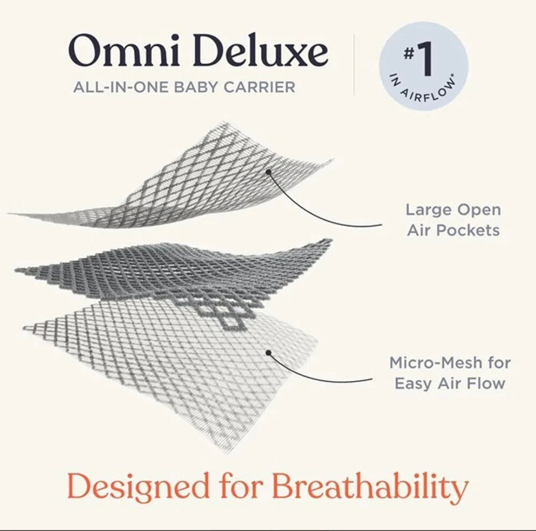 Ergobaby - Omni Deluxe - Pearl Grey
