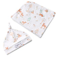 Load image into Gallery viewer, Snuggle Hunny Kids - Organic Jersey Wrap Set - Woodland Tales
