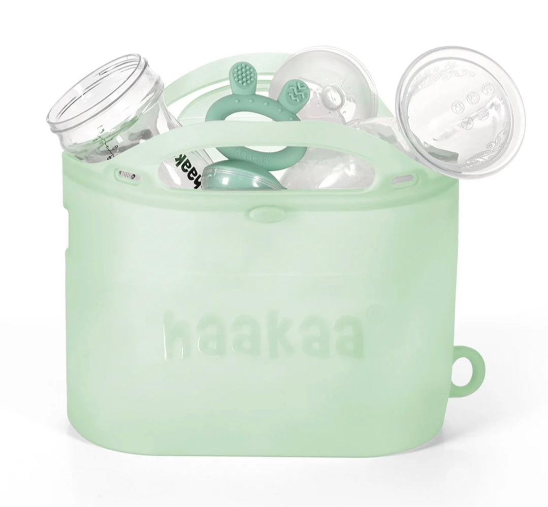 Haakaa - Multipurpose Steamer & Steriliser Bag - Lime