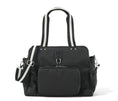 Load image into Gallery viewer, Oioi - Triple Tote Nappy Bag - Black Nylon
